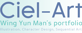 Ciel-Art:  Wing Yun Man's Portfolio - Illustration, Character Design, Sequential Art